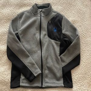 Boys zip up lightweight jacket